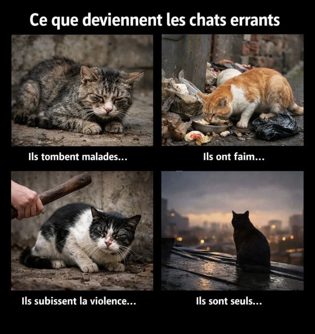La vie des chats errants