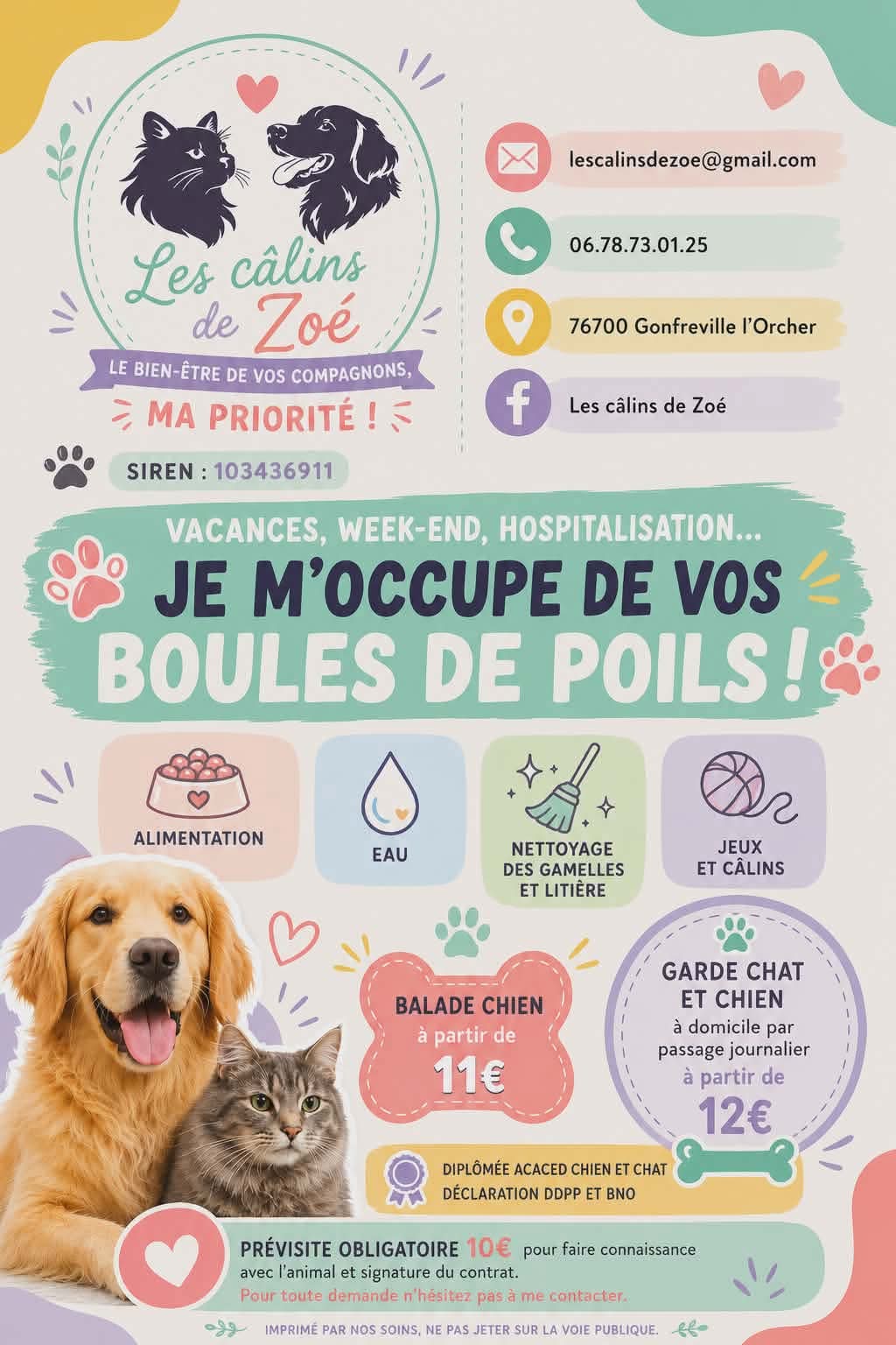 Les câlins de zoé