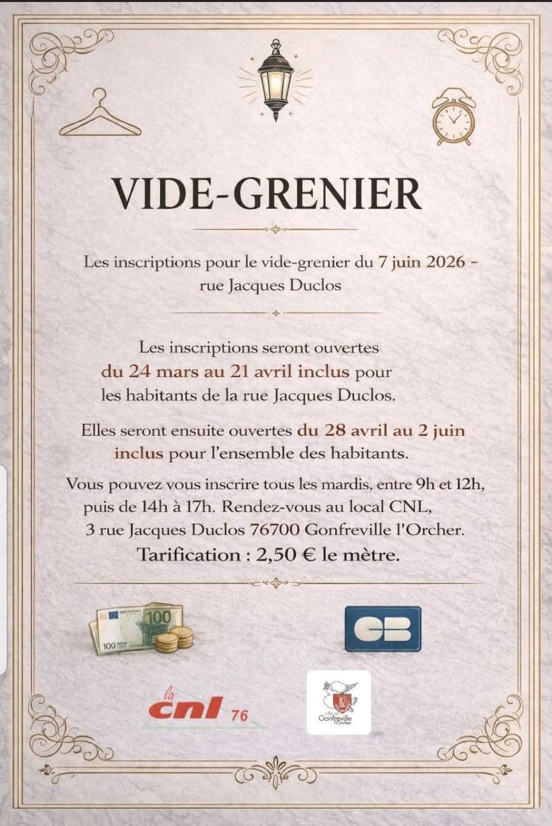 vide grenier